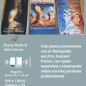 Entre libros, cultura y tú con Julio García y Denny Madé 