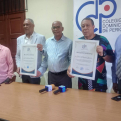 Filial Colegio Dominicano de Periodistas en San Cristóbal reconoce a Omar Furment y José Antonio Thomas