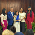 Alcalde Nelson de la Rosa encabeza acto de reconocimiento a Mujeres de Impacto de provincia de San Cristóbal 