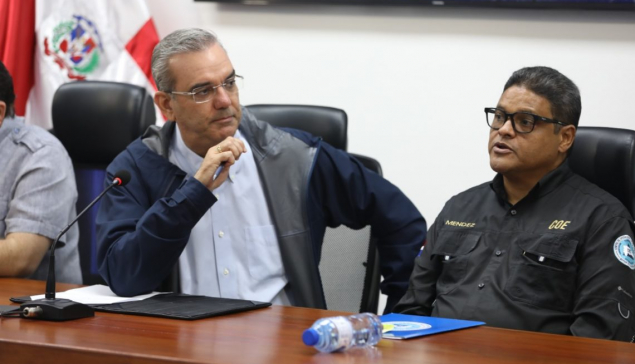 Presidente Abinader advierte no hay drenaje pluvias que soporte  hasta 400 milímetros de lluvias