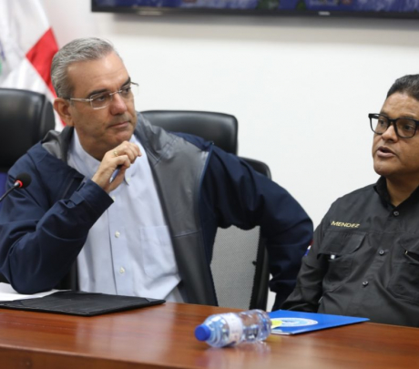 Presidente Abinader advierte no hay drenaje pluvias que soporte  hasta 400 milímetros de lluvias