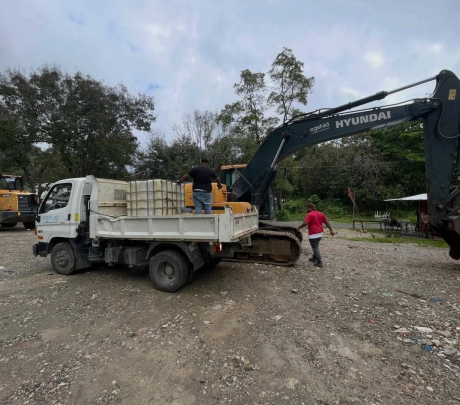 Autoridades intervienen comunidades afectadas por lluvias en Cambita