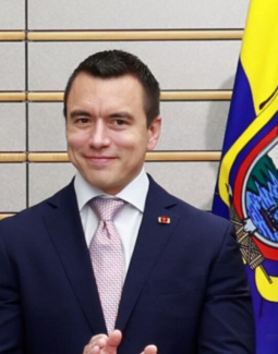 Presidente de Ecuador se encuentra de visita en RD